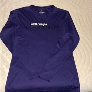 Sport-Tek Purple Long Sleeve Tee